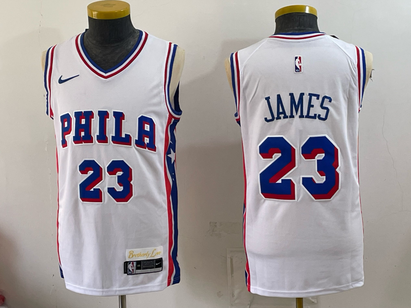 Men Philadelphia 76ers #23 James white Game 2026 NBA Jersey 0805003->philadelphia 76ers->NBA Jersey